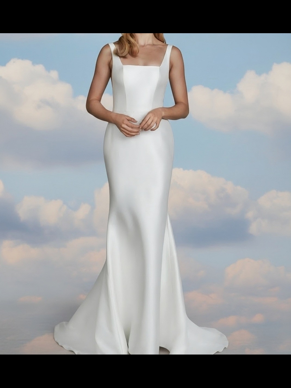 Justin Alexander Charlie Wedding Dress Size 14 With Detachable Train - Picture 4 of 12